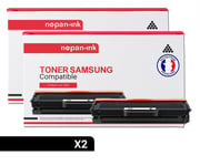 NOPAN-INK - Toner x2 - MLT-D111S (Noir x2) - Compatible pour Samsung Xpress M 2020 Samsung Xpress M 2020 W Samsung Xpress M 2021 Sam