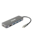 D-Link DUB-2333 - telakointiasema - USB-C / Thunderbolt 3 - HDMI