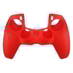Playstation 5 / PS5 Silikon Skin Skal Fodral Anti-Slip Skydd - Röd