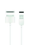 QNECT – USB 2.0 type A male - 30-Pin, 1m, White (101024)