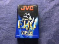 JVC Compact VHS Camcorder Video Tape PAL Cassette HiFi VHS-C EC-45 EHG New
