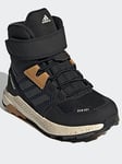 adidas Terrex Terrex Trailmaker High Cold.rdy Hiking Shoes, Black/Grey/Brown, Size 11