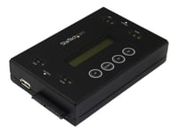 StarTech.com Duplicateur et effaceur autonome pour clés USB et disques durs SATA 2,5" / 3,5" - Station d'effacement HDD / SSD - Disque dur/duplicateur de lecteur USB - 1 Baies (Serial ATA-600 /...