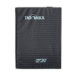 Tatonka Card Holder 12 RFID B - Credit Card Case with RFID Blocking - TÜV Tested - Offers Space for 12 Bank Cards - 12.5 x 9 x 1 cm - Black