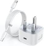 [Apple Mfi Certified] 20W Iphone Fast Charger,Pd 3.0 USB C Wall Charger Plug wit