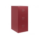 Arkivskåp BS Filing Classic Front - 102x42x62 cm, Färg Cardinal Red