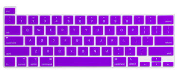 Apple MacBook Pro 13" Keyboard Cover Skin (M2, 2022) Purple