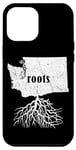 iPhone 13 Pro Max US Native Citizen Land Map Retro Roots Washington Case
