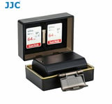 JJC BC-2NPFZ100 Camera Battery Hard Case for 1x Sony NP-FZ100 2x SD Card