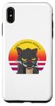 iPhone XS Max Angry Coffee Cat Humour Coffee Monday Hate Morning People Case