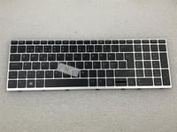 HP EliteBook 850 855 G5 G6 755 G5 L14367-DH1 Danish Finnish Norwegian Keyboard