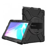 Armor-X (JLN Series) Ultra 3 Layers Rugged Shockproof Tablet Case for Samsung Galaxy Tab Active Pro / Active4 Pro  10.1  (SM-T540, SM-T545 & SM-T63x ) with Hand Strap and Kick-Stand