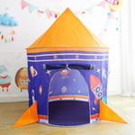 Childrens Pop Up Play Tent Rockets Large Teepee Den House Girls Boys Gift