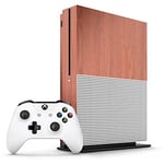 Xbox One S Cherry Wood Console Skin/Cover/Wrap for Microsoft Xbox One S