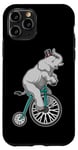 iPhone 11 Pro Elephant Circus Bicycle Hat Case