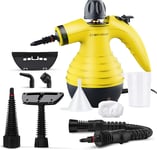 Comforday Multi-Purpose Steam Cleaner with 9-Piece Accessories, Perfect for Stai