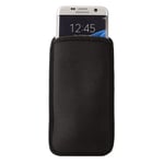 Phone bag Neoprene Cell Phone Bag for Galaxy S9 / S8 / S7 Edge / G935 & S6 Edge / G925, Size:9.0 * 16.5cm(Black) Asun (Color : Black)
