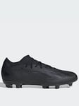 adidas Mens X Speedportal.2 Firm Ground Football Boot - Black, Black, Size 6, Men