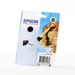 EPSON Blæk C13T07114012 T0711 Cheetah Sort