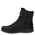 ECCO Babett Boot Sneaker Women's Black Blue Navy 50642 6 UK