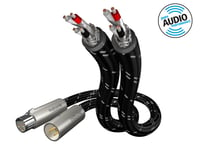 XLR-kabel analog - Excellence - In-akustik 0.75m