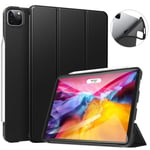 ZtotopCase Case for iPad Pro 11 Case 2021/2020 with Auto Sleep/Wake, Rebound iPad Case with Soft Flexible TPU Back Cover,Viewing/Typing Stand Mode, for iPad Pro 11 2021, Black