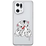 ERT GROUP Coque de téléphone Portable pour Oppo Find X5 Pro Original et sous Licence Officielle Disney Motif Dalmatians 005 Parfaitement adapté à la Forme du téléphone Portable, partiel imprimé