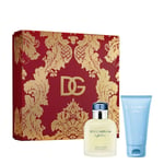 D&G Light Blue for Men Gift Set 75ml EDT Spray & ASB 50ml 2023