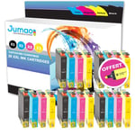 20 cartouches d'encre Jumao 18XL compatibles pour Epson Expression Home XP-315