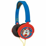 Lexibook Paw Patrol Stereo Headphones with Volume Limiter Red/Blue NEW