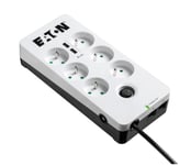 Eaton Pb6tuf, 6 Ac-Utgångar, Typ E, 220 - 250 V, 50 - 60 Hz, 10 A, 2500 W