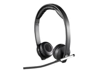 Logitech Wireless Headset Dual H820e - Micro-casque - sur-oreille - DECT - sans fil
