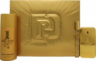 Paco Rabanne 1 Million Gift Set 50ml EDT + 150ml Deodorant Spray + 10ml EDT