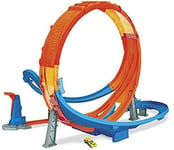 Massive Loop Mayhem Track Set With Huge 28 Inch Wide Track Loop Slam Launcher B