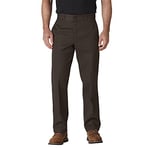 Dickies Men's 874 Original Work Pant Workwear Trousers, Dark Brown, 30W / 32L