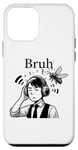 iPhone 12 mini Bruh Cicadas Noise Funny Headset Cicada 2024 Cicada Killer Case