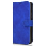 EIDERWOOD Asus Zenfone 11 Ultra Skinn Flip Deksel med Lommebok og Stativfunksjon - Blå