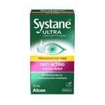 Systane Ultra NEW Lubricant Eye Drops for Dry Eye Relief 10ml (7799)