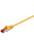 LAN STP CAT 6 - Gul - 0;50 m