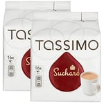 Bosch Tassimo 'Suchard Hot Chocolate' 16 T Disc Coffee Machine Capsules (Pack of 2)