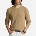 Polo Ralph Lauren Cotton-Linen Crewneck Sweater - Vintage Khaki