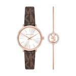 Michael Kors MK1036 Ladies Pyper Watch and Bracelet Gift Set