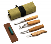 BeaverCraft S43 Täljkit Kåsa/Sked med Knivrulle