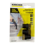 GENUINE KARCHER 3Pk Brass Bristles To Fit Steam Cleaners (2863061 2.863-061.0)