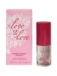New Boxed Love 2 Love Fresh Rose +Peach 11ml EDT Woman Perfume Spray