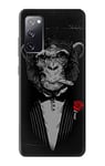 Funny Gangster Mafia Monkey Case Cover For Samsung Galaxy S20 FE