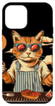 Coque pour iPhone 12 mini Pretty Kitty Snacks sur des délices de barbecue pour les amateurs de nourriture d'été
