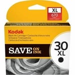 🔥 Genuine Kodak 30XL Black Ink Cartridge - Boxed (VAT Inc) 🔥