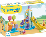 PLAYMOBIL 123 Adventure Playground Kids Social Skills Development & Play 71326