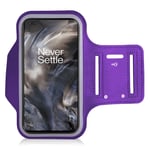 KP TECHNOLOGY OnePlus Nord/Nord N100/Nord N10 5G Armband Case - for Running, Biking, Hiking, Canoeing, Walking, Horseback Riding and other Sports for OnePlus Nord/Nord N100/Nord N10 5G (PURPLE)